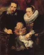 Anthony Van Dyck Family Portrait oil painting reproduction